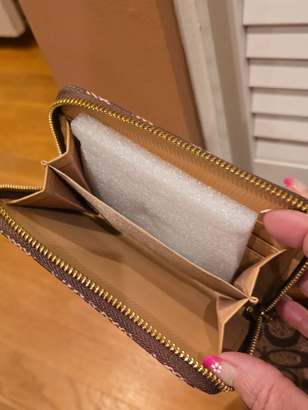 FASHION Signature Pattern Two-Piece Bag Set - Picture 4 of 9